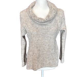 Royal Robbin’s Spohia Cowl Women’s Sweater Medium Oatmeal Heather